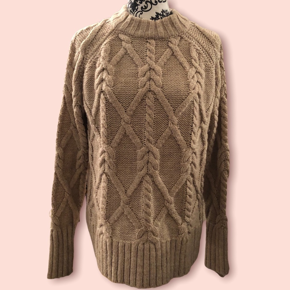 H&M Oversized Cable Knit Sweater